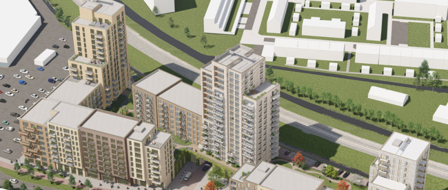 Nieuwbouw Tveldnoord Fase3 Vogelvlucht Nieuwsbriefheader 650X277